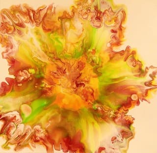 'Bloom' - Dutch Pour 60 x 60